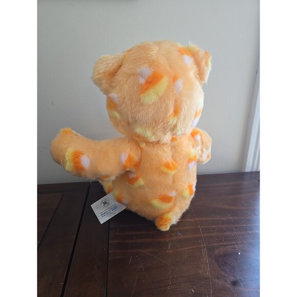Build a Bear Halloween Orange Candy Corn Bear Retired 16" Rare - Picture 3 of 6
